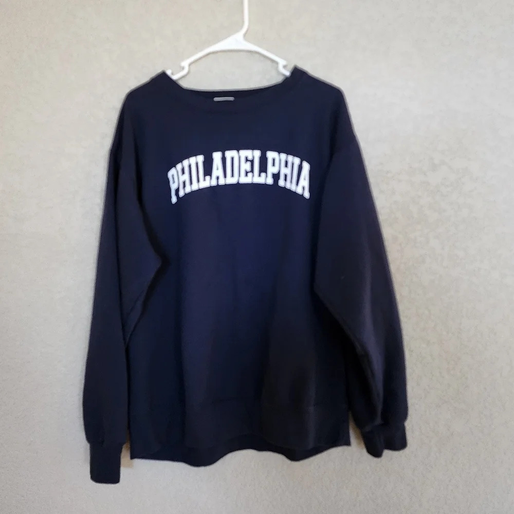 MV sports Philadelphia Oversized sweatshirt size XL